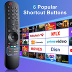 for JVC-TV-Remote-Control, Universal Replacement RM-C3338 for JVC Smart TV