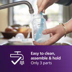 Philips Avent Natural Response Bottle Teat - 2 x Baby Bottle Flow 4 Teats for Babies Aged 3+ Months, BPA Free (Model SCY964/02)
