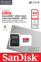 SANDISK Ultra micro SD for Chromebooks 128GB, Up to 140MB/s Read Speeds