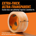 Gorilla Tape Black 11m - Heavy Duty Duct Tape, Hand-Tearable & Extra Strong