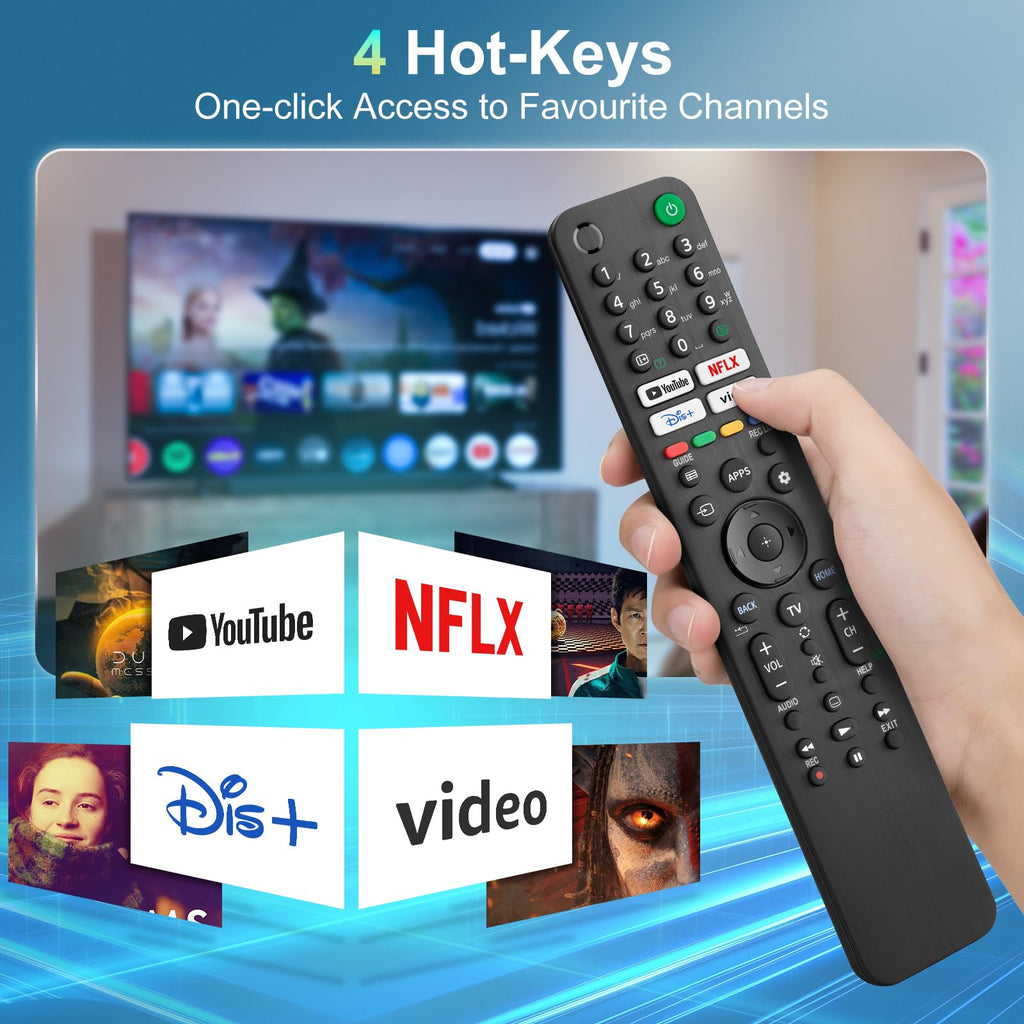 for Hisense TV Remote Control, Universal for Hisense Smart TV, Replacement