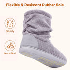 LongBay Women Slipper Boots Warm Memory Foam Indoor Outdoor House Shoe Gift