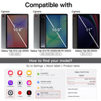 JETech Screen Protector for Samsung Galaxy Tab S6 Lite 10.4", 2-Pack
