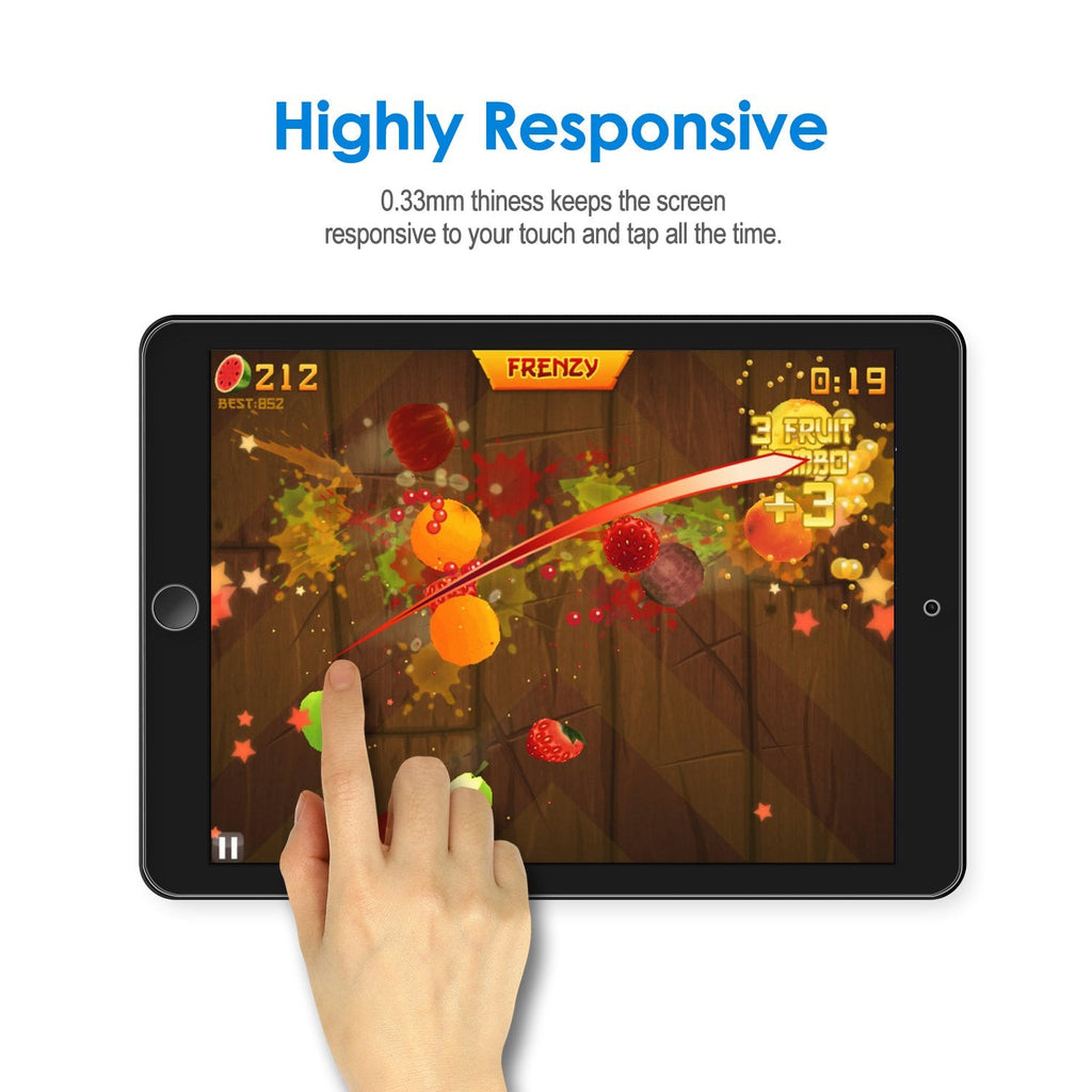 JETech Screen Protector for iPad Air 11" M4/M3/M2, 2-Pack