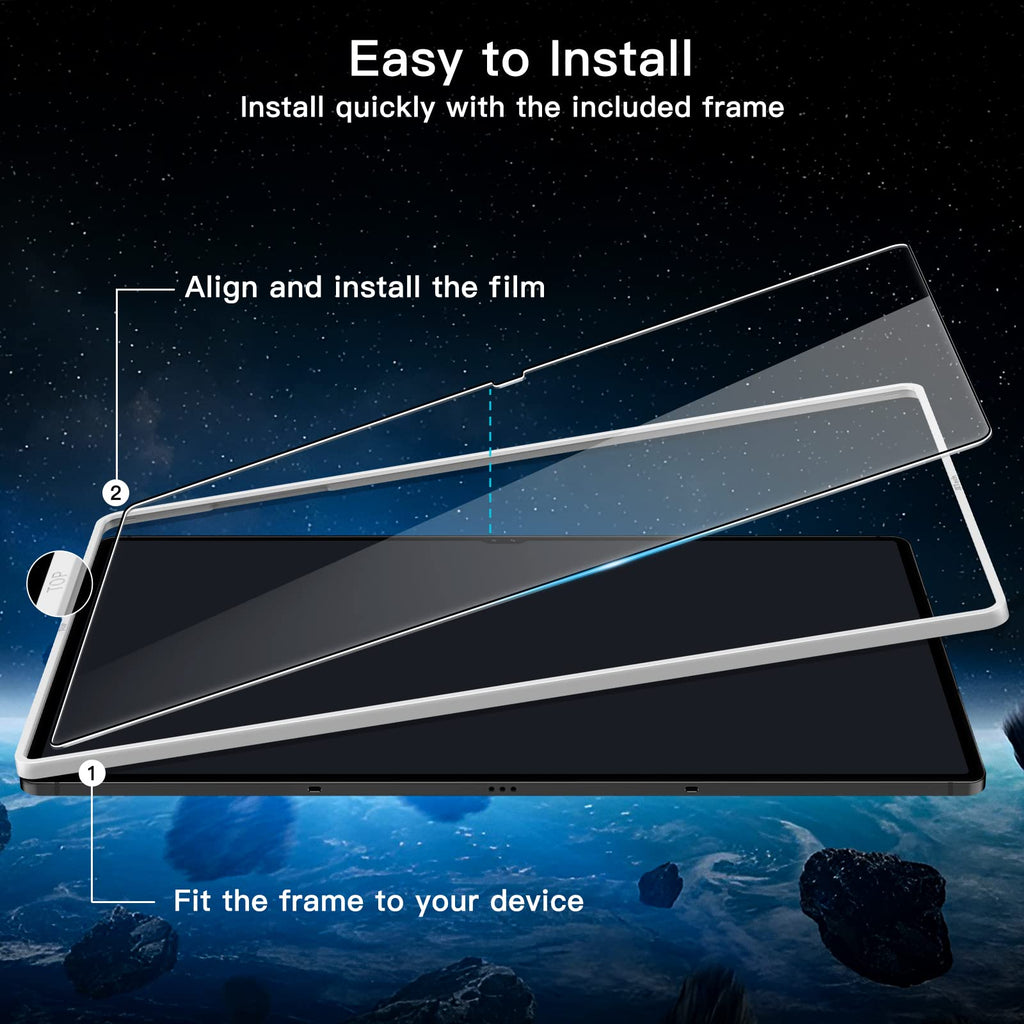 JETech Screen Protector for Samsung Galaxy Tab S6 Lite 10.4", 2-Pack