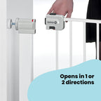 Safety 1st SecureTech Gate, Baby Stair Gate 73–80 cm, White