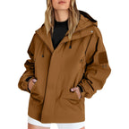Waterproof Jackets Lightweight Raincoats for Women Windbreaker Coats