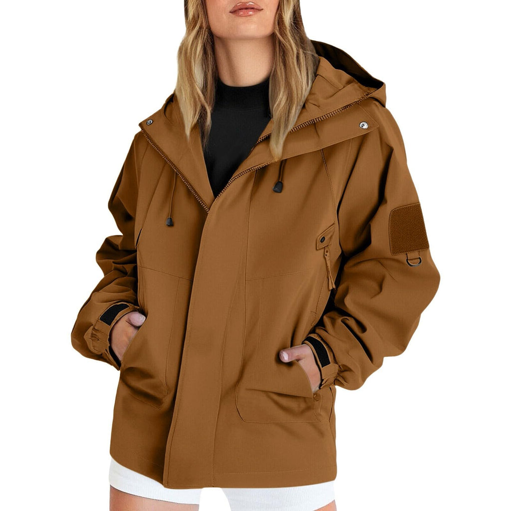 Waterproof Jackets Lightweight Raincoats for Women Windbreaker Coats