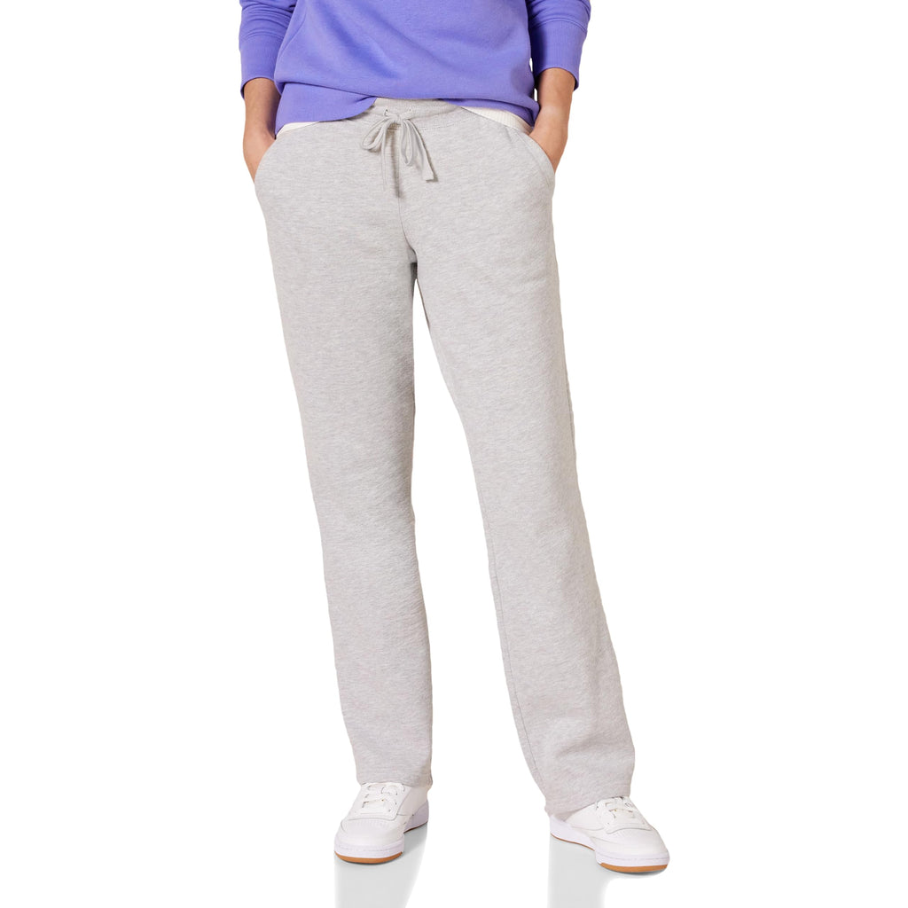 Amazon Essentials Women's Straight Leg Sweatpants with Drawstring for Women, Fleece
