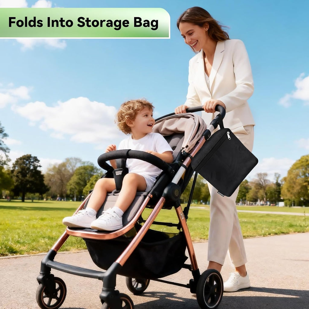 Pram Bag for Airplane, Baby Travel Essentials, Stroller Bag 119H*61W*38D cm