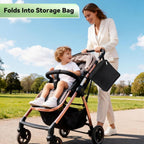 Pram Bag for Airplane, Baby Travel Essentials, Stroller Bag 119H*61W*38D cm
