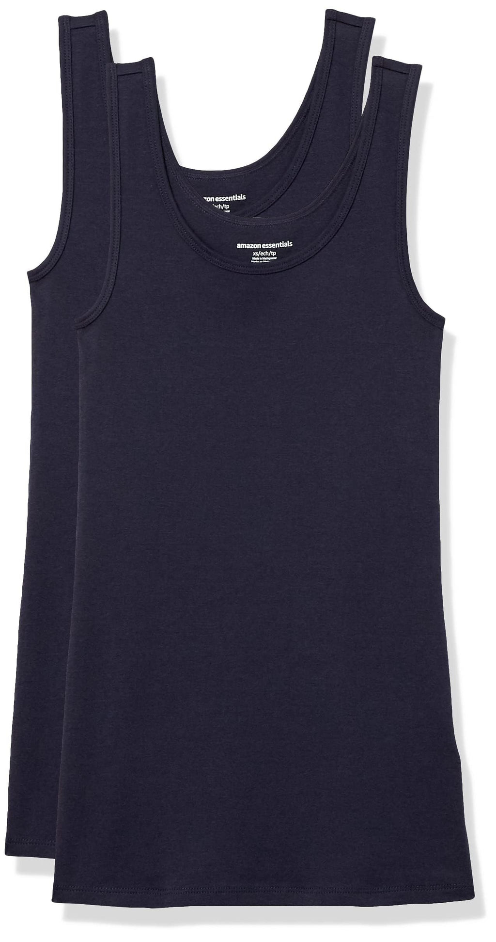 Amazon Essentials Women's Slim-Fit Vest, Pack of 2