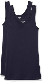 Amazon Essentials Women's Slim-Fit Vest, Pack of 2