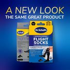 Dr. Scholl's Flight Socks - Clinically Proven Compression Socks for Flight Travel - Help Prevent Swollen Ankles and Deep Vein Thrombosis