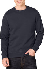 Amazon Essentials Men's Crew-Neck Fleece Sweatshirt with Ribbing (Available in Big and Tall)
