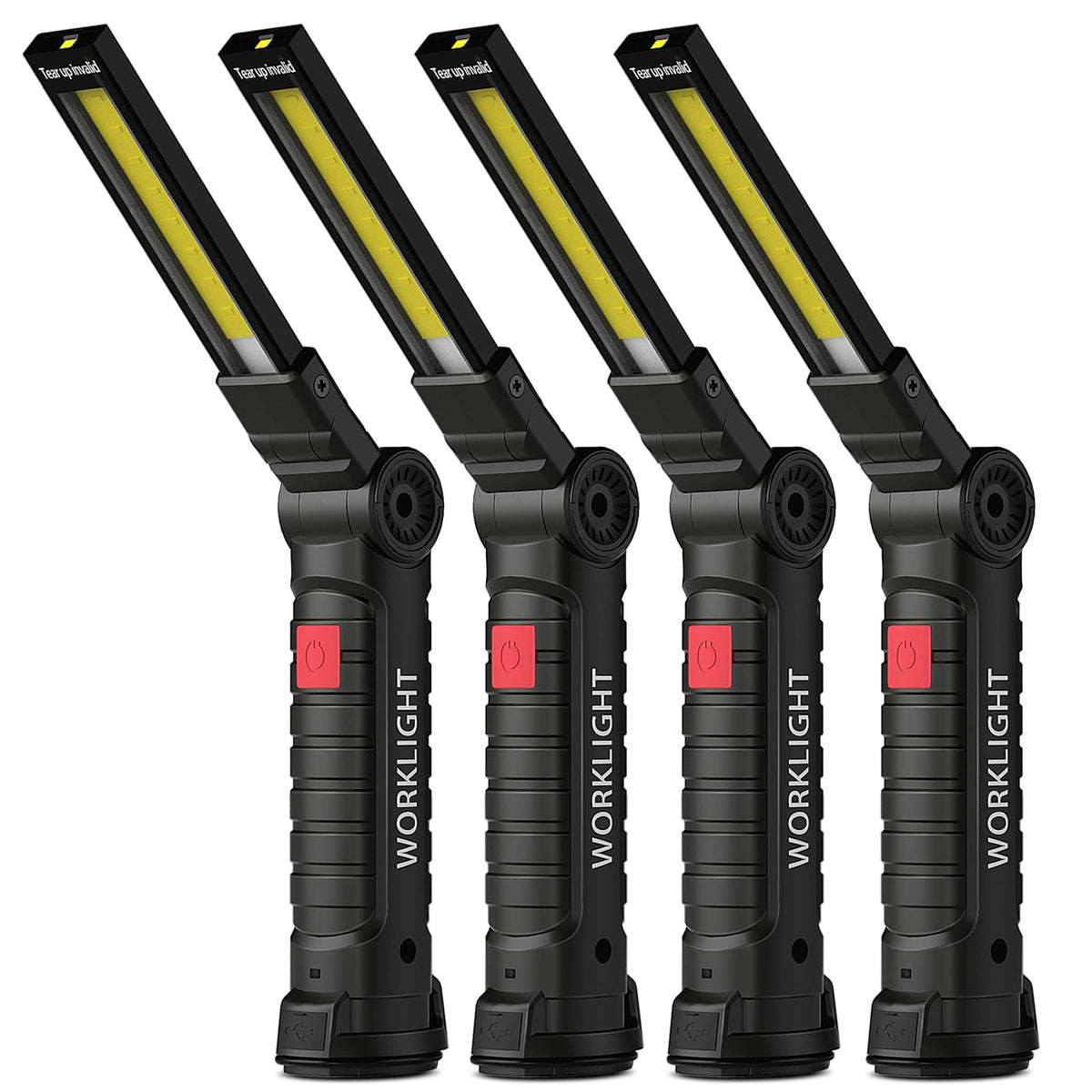 Coquimbo 2 Pack Rechargeable Work Light, Christmas Dad Gifts for Men Him
