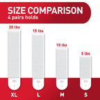 Command Picture Hanging Strips, Large, 12 Pairs (24 Adhesive Strips)