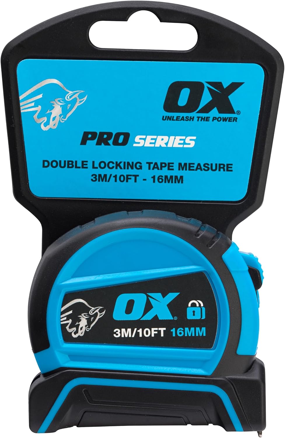OX Pro Dual Auto Lock Tape Measure 5m, Magnetic Hook, Metric & Imperial