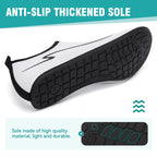 Water Shoes for Women Men Quick-Dry Beach Swim Socks with Non-Slip Sole