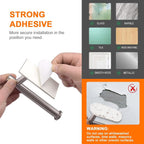 Ibergrif Silver Chrome Wall Mounted Toilet Roll Holder