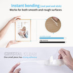 Art3d Double-Sided Tape Heavy Duty (10FT) Mounting Tape, Multipurpose Removable Adhesive Foam Tape, Reusable Transparent Tape for Paste Items, Household