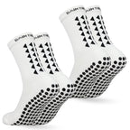 Gain The Edge Football Grip Socks 3.0-2pc and 4pc Set - Non Slip Football Socks - Updated Model