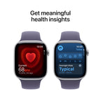 Apple Watch Series 11 GPS 42mm Smartwatch with Space Grey Aluminium Case with Black Sport Band S/M. Sleep Score, Fitness Tracker, Health Monitoring, Always-On Display, Water Resistant