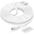 Ethernet Cable 30M, Cat6/Cat 6e Long Internet Cable,Flat Network Patch Cord