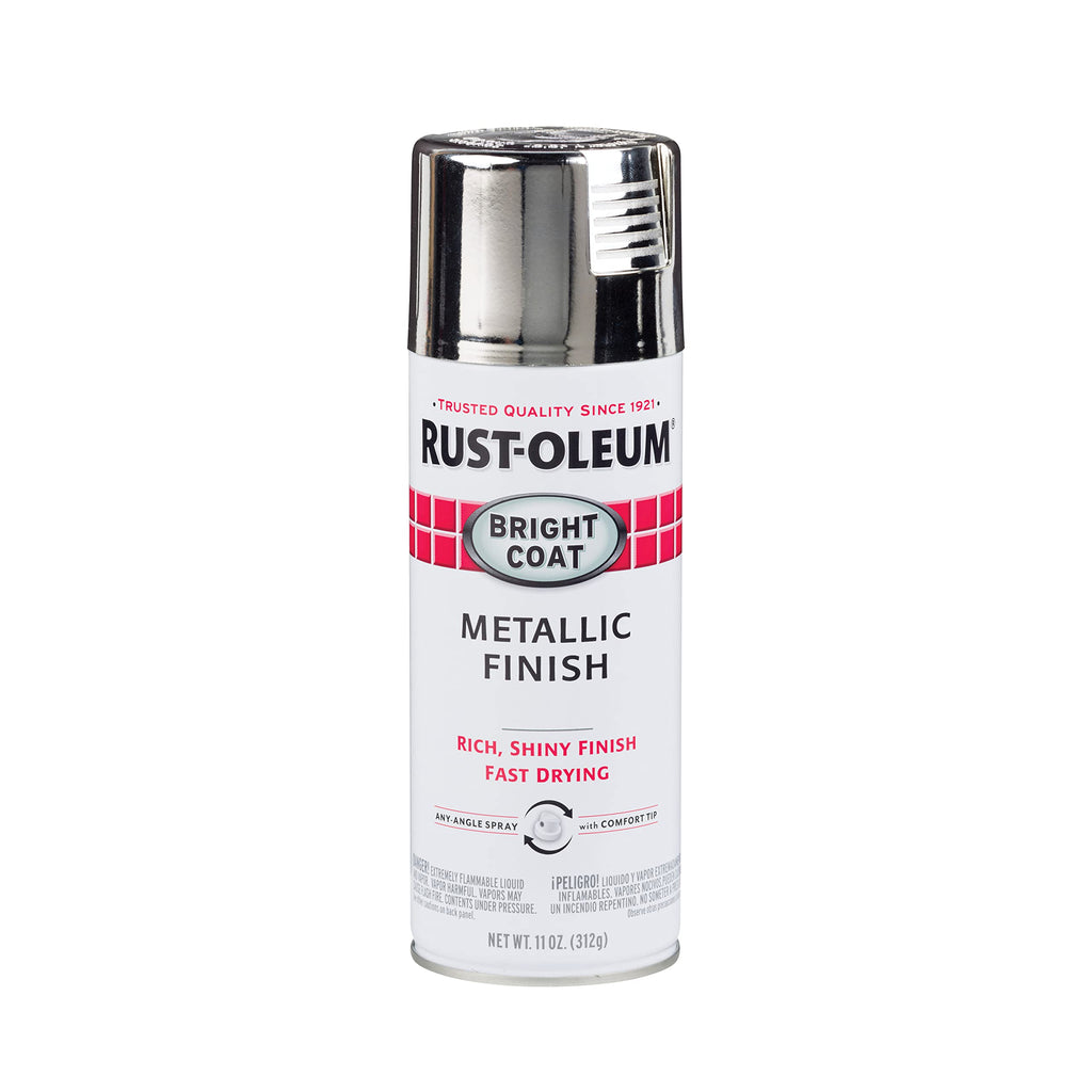 Rust-Oleum Stops Rust Bright Coat Metallic Spray Paint, Aluminum