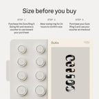 Oura Ring 5 Sizing Kit - Size Before You Buy - Unique Non Standard Fit - Reimbursement With Subsequent Smartring Purchase