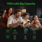 BEVIGOR 12 Slot Battery Charger with 12 Pack AA Rechargeable Batteries