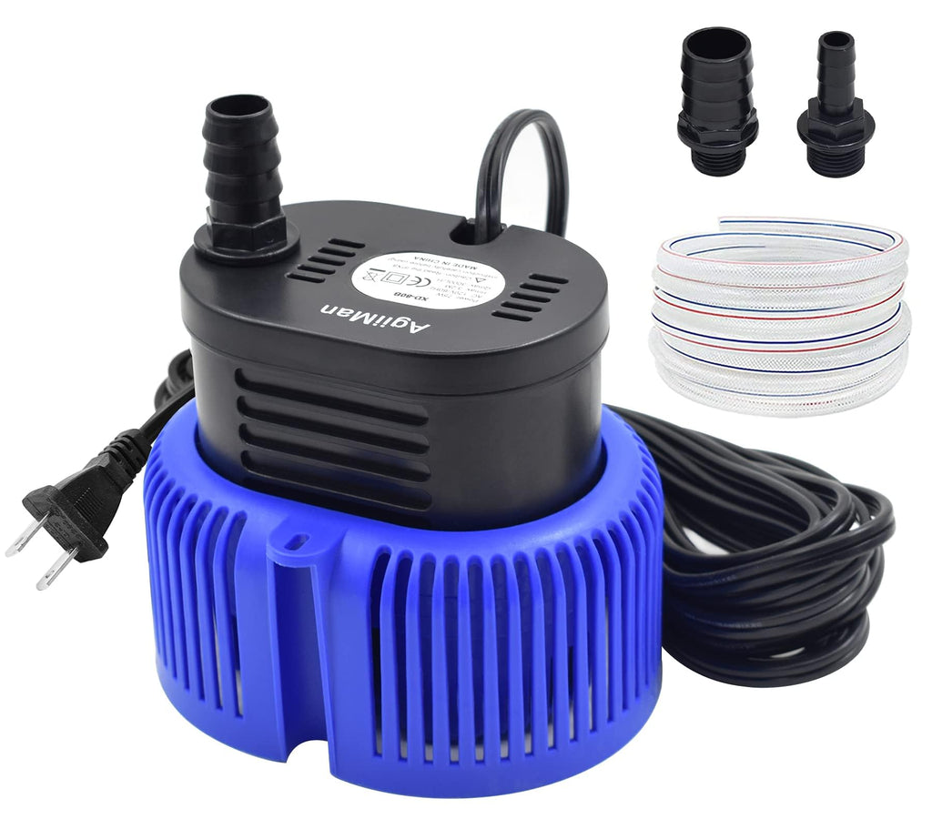 AgiiMan 850GPH Pool Cover Pump, Submersible Sump Pump above Ground