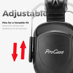 ProCase Hearing Protection Ear Muffs SNR 33dB, Noise Cancelling Headphones