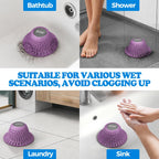 zaa Shower Drain Hair Catcher Bathtub Drain Strainer Sink Drain Protector