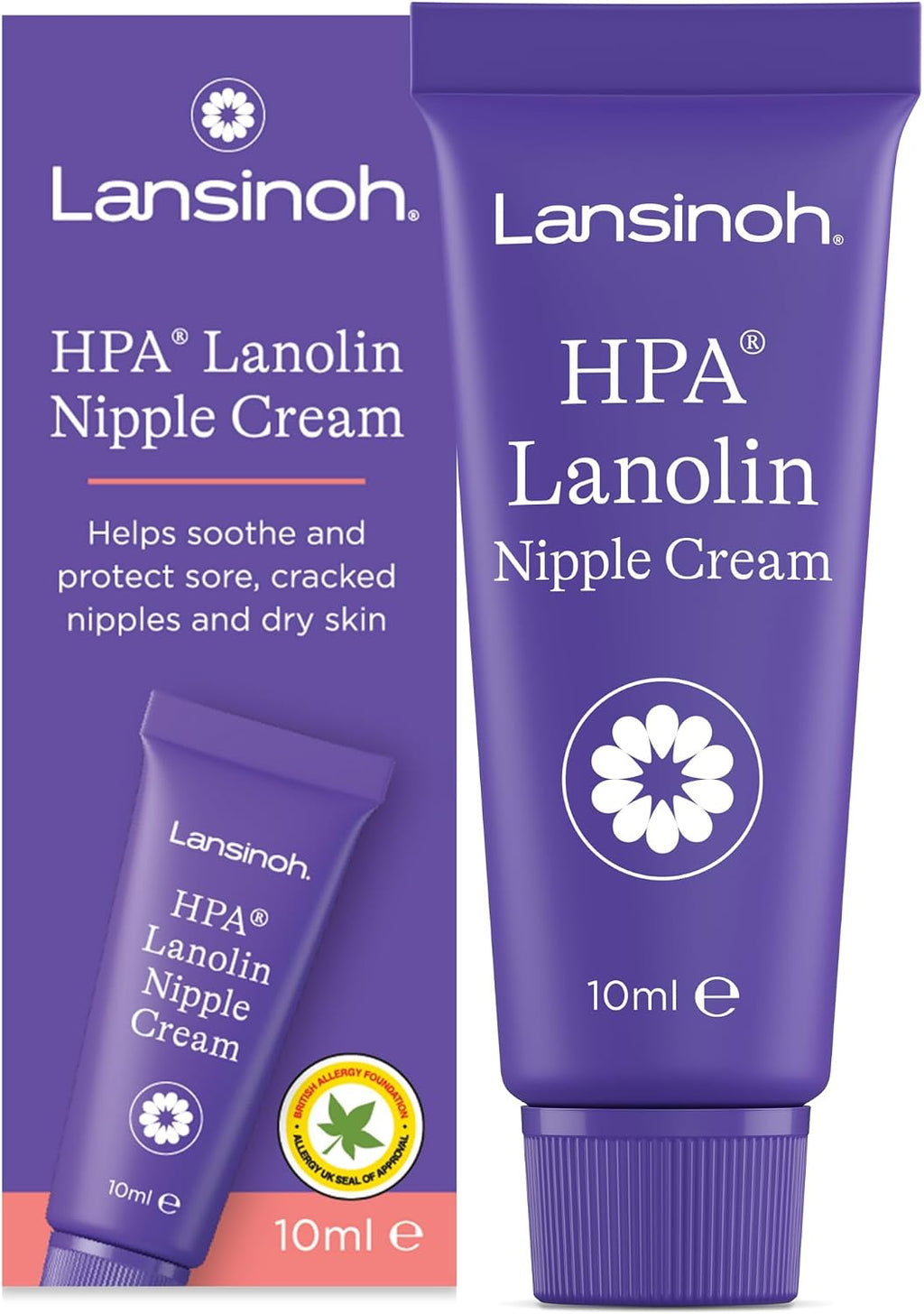 Lansinoh HPA Lanolin Nipple Cream - 10ml - Breastfeeding Essentails