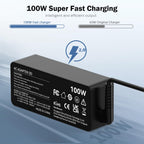 90W Laptop Charger Compatible with HP EliteBook Probook Pavilion Compaq