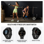Garmin Venu 4, 45mm GPS smartwatch, Black