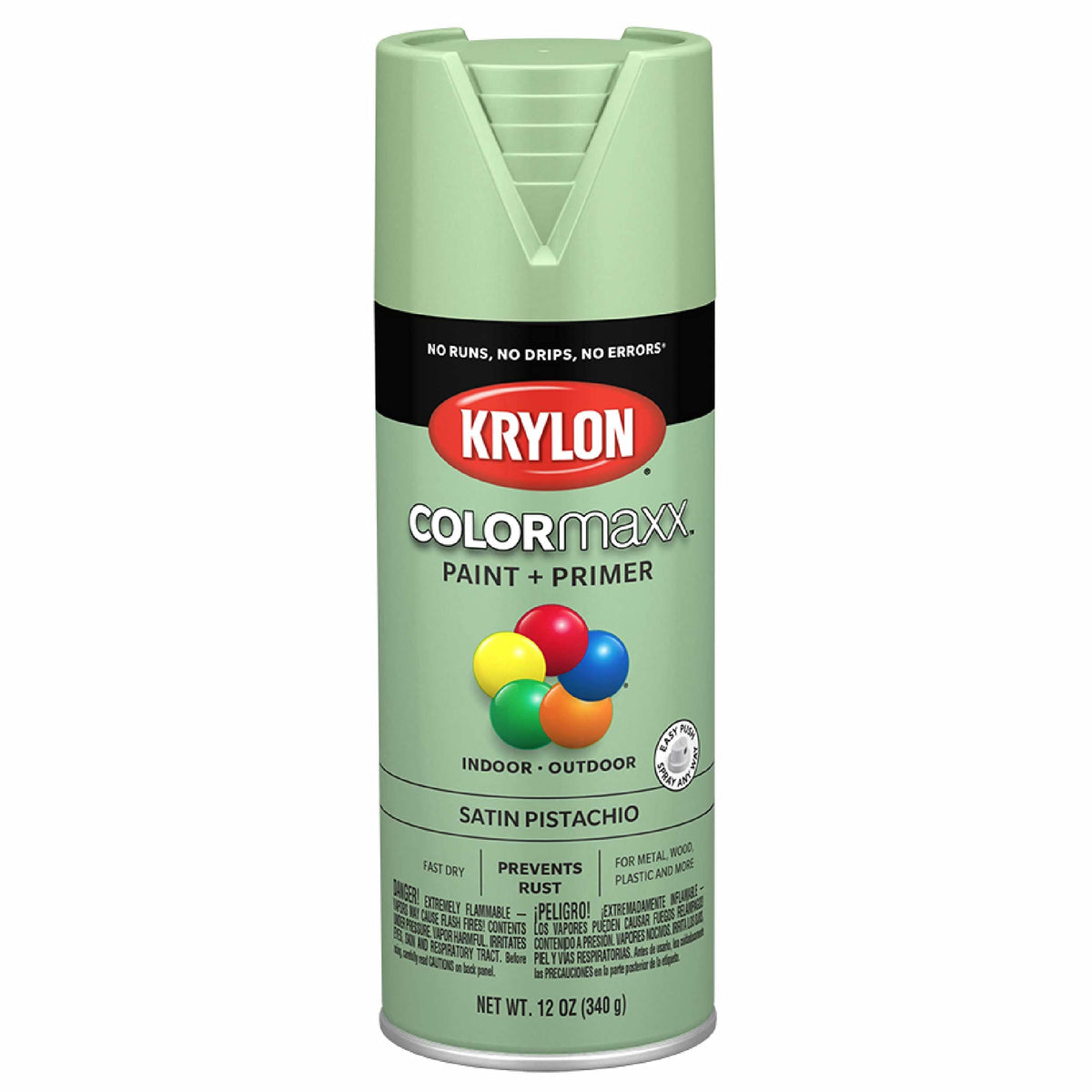 Krylon ColorMaxx 12 Oz. Gloss Spray Paint, Pumpkin Orange - 1 Each