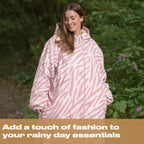OHS Adults Drying Robe, Water-Resistant Changing Robe Gifts for Women Comfy Sherpa Privacy Robes for Women Men, Stay Dry Jacket Swimming Camping Drying Robes - S/M, L/XL
