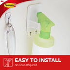 Command Medium Designer Hooks, 6 White Hooks and 9 Adhesive Strips