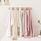 Susurration Muslin Cloths for Baby, 100% Cotton Baby Muslin Squares Cloths for Newborn Boy and Girl, Soft, Breathable and Extremely Absorbent Baby Muslin Burp Cloths, 60 x 60 cm, 5 Pack