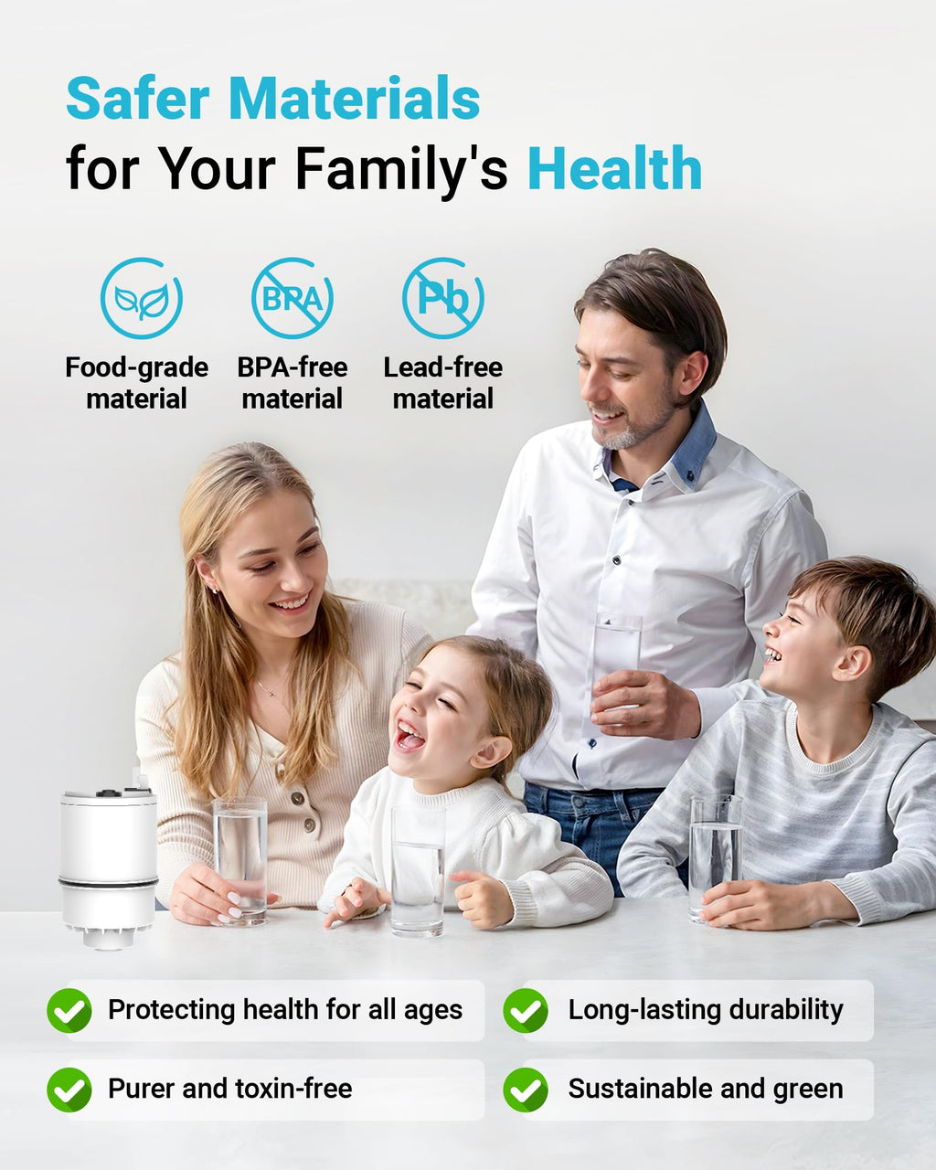 AQUA CREST Filter Replacement for PUR® Plus Water Filter Replacement