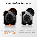 LK 6 Pack Screen Protector for Apple Watch Series 9 8 7 41mm/Series SE 6 5 4 40mm, Screen Protector Compatible for Apple Watch 40/41mm, High Definition, Bubble Free, Clear Flexible TPU Film