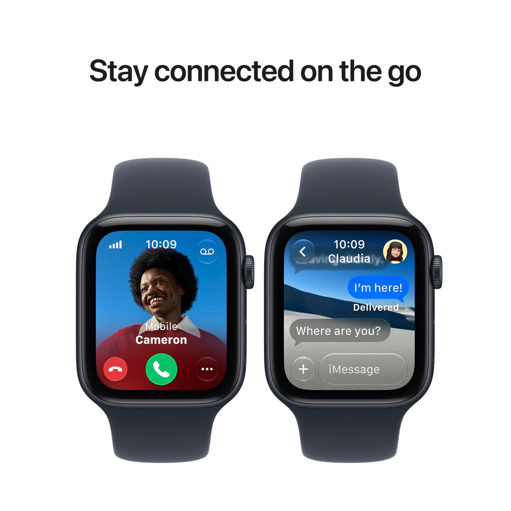 Apple Watch SE 3 GPS 40mm Smartwatch with Starlight Aluminium Case with Starlight Sport Band S/M. Fitness and Sleep Trackers, Heart Rate Monitor, Always-On Display, Water Resistant