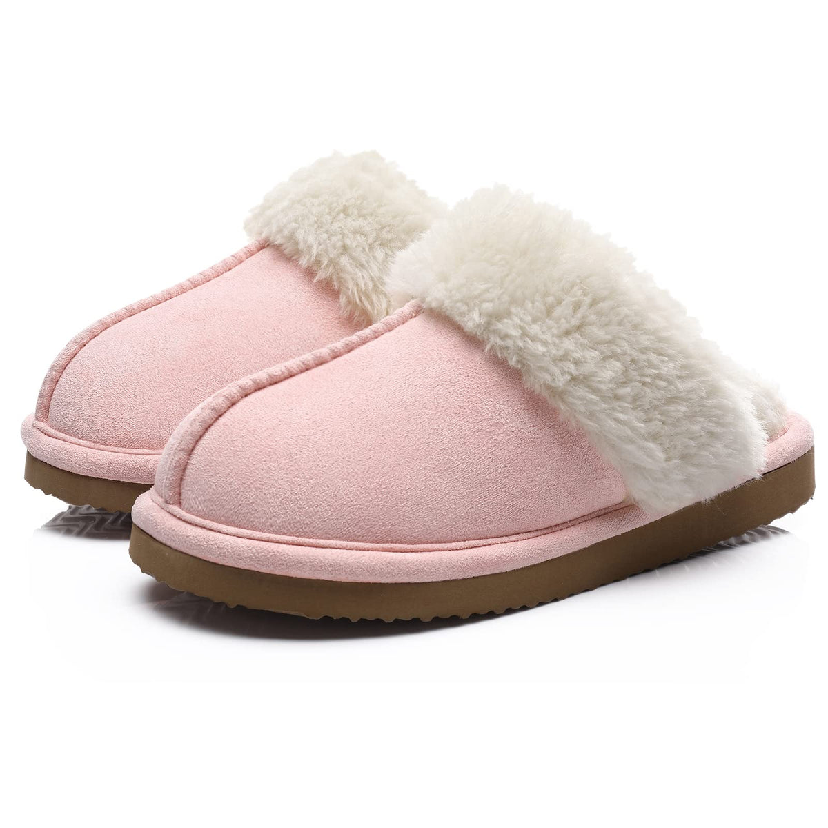 Litfun Women's Fluffy Memory Foam Slippers House Shoes Indoor