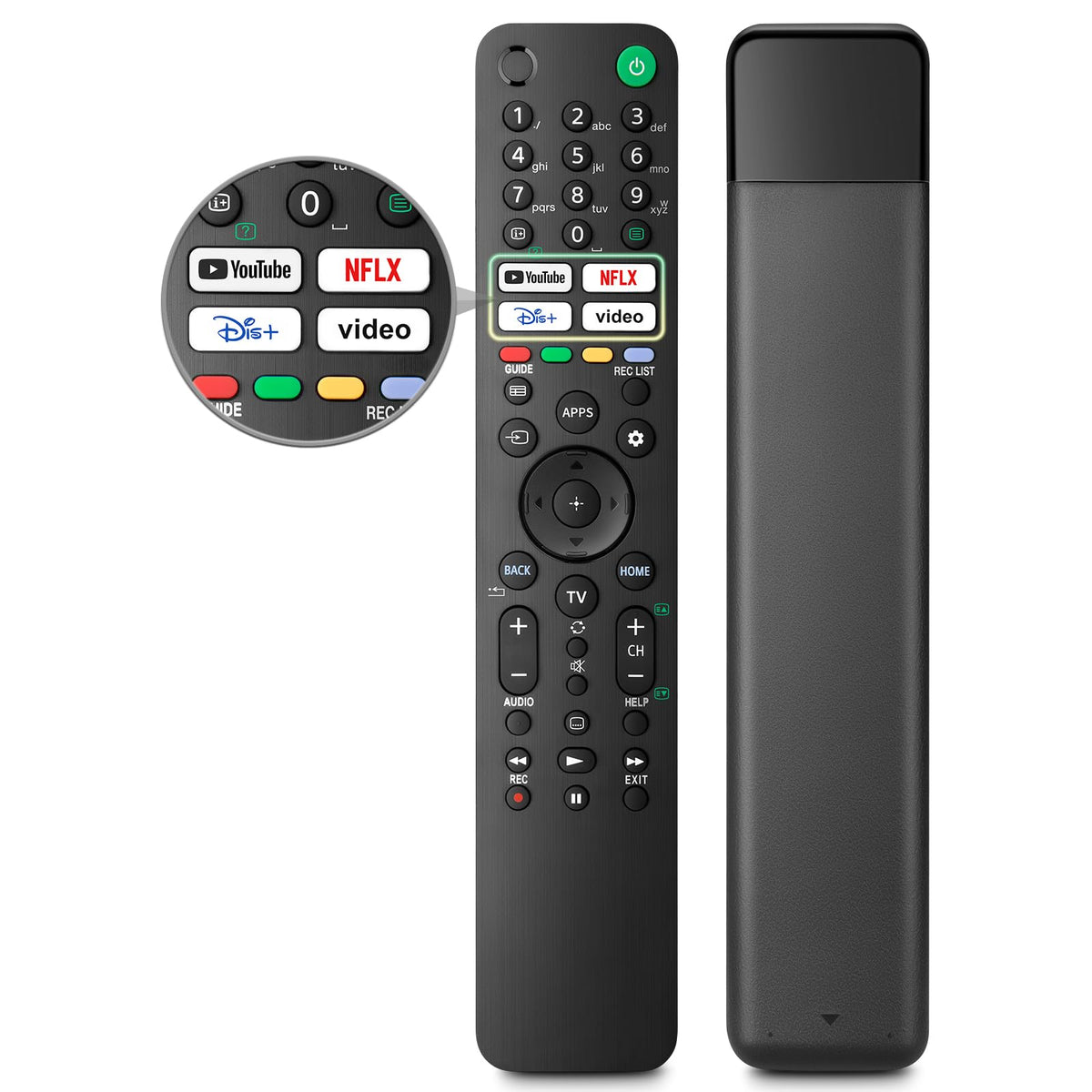 for Toshiba Remote Control T-8561, Universal for Toshiba Smart TVs
