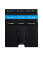 Calvin Klein Men’s 3 Pack Trunks with Logo Waistband