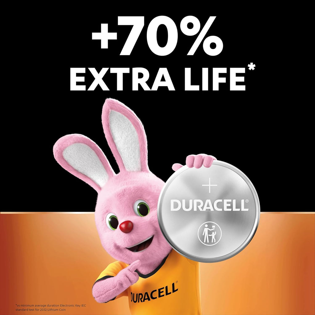 DURACELL 2032 Lithium Coin Batteries (8 Pack) 3V, CR2032