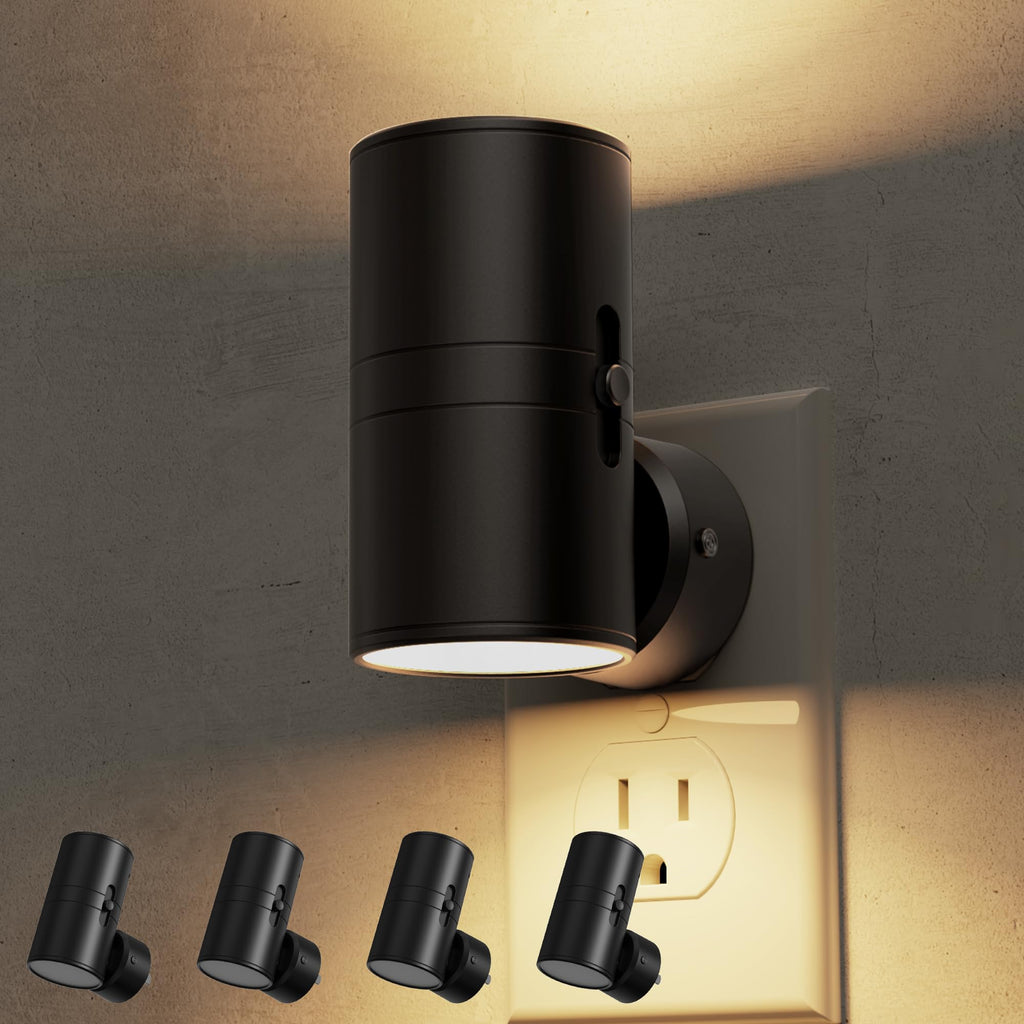 L LOHAS LED Night Light Plug in, Night Lights Plug into Wall, Soft White