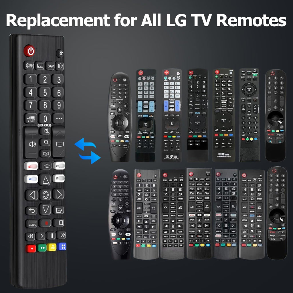 Samsung Universal TV Remote Control – Samsung TV Remote Replacement with Netflix, Prime Video, Rakuten Buttons for All S amsung LED QLED UHD 4K 8K Smart TVs